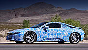 Салон купе BMW i8 впервые отснят фотошпионами
