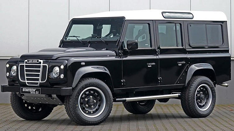 Land Rover Defender переоформили в стиле Land Rover Defender переоформили в стиле