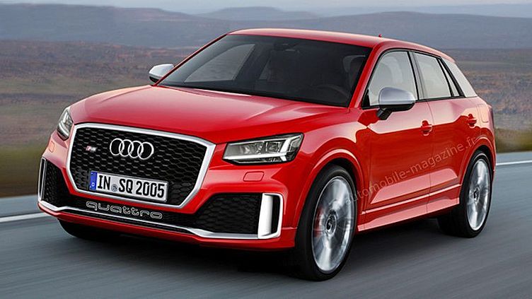 «Заряженный» Audi Q2 появится через полтора года «Заряженный» Audi Q2 появится через полтора года