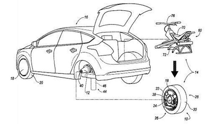 Ford предложит застрявшим в пробках прокатиться на одном колесе Ford предложит застрявшим в пробках прокатиться на одном колесе
