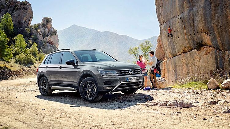 Volkswagen привез в Россию внедорожную модификацию Tiguan