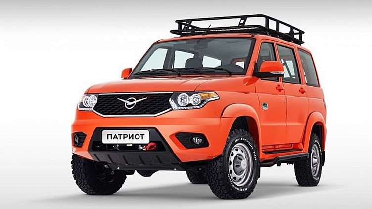 UAZ построил оранжевый Patriot за миллион рублей