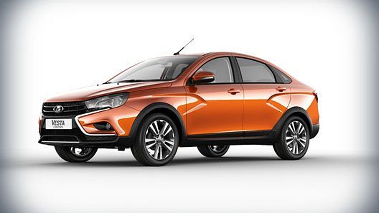 Вседорожный седан Lada Vesta встал на конвейер Вседорожный седан Lada Vesta встал на конвейер