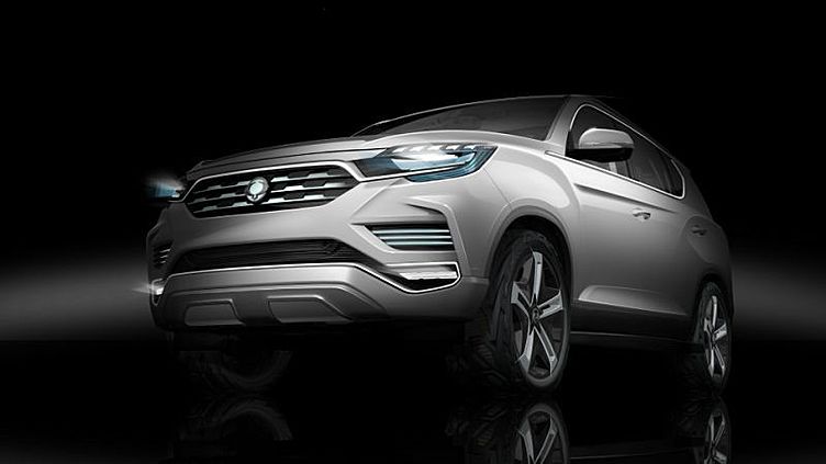 SsangYong привезет в Париж прототип нового Rexton