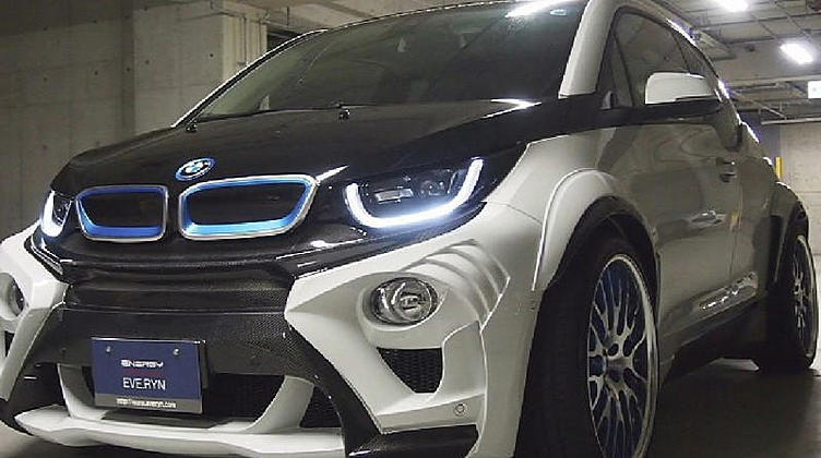 Первый тюнинг-пакет для BMW i3 сделал машину гораздо эффектнее