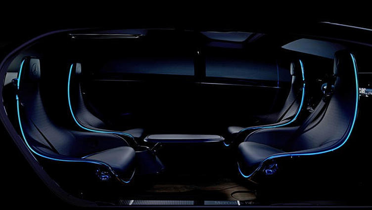 Автономный концепт Mercedes дебютирует в Лас-Вегасе в январе Автономный концепт Mercedes дебютирует в Лас-Вегасе в январе