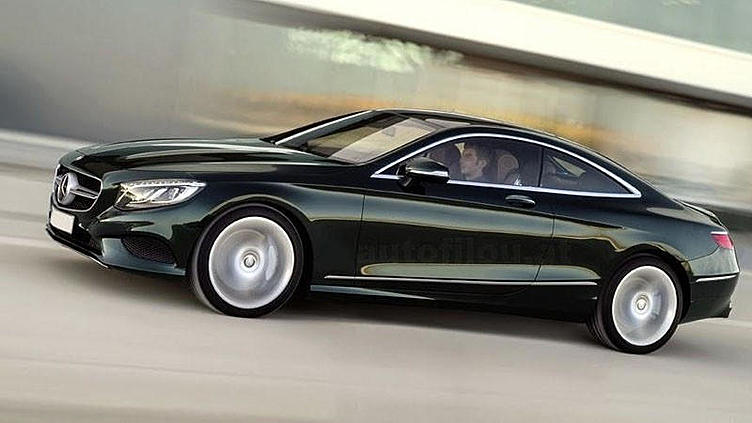 Mercedes-Benz показал первое фото нового купе S-класса