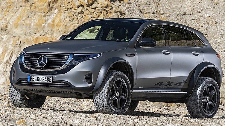 Электрический концепт Mercedes EQC 4x4 построили всем на перекорсменил имидж модели