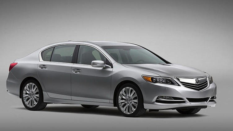 Флагманский Acura RLX представили в Лос-Анджелесе