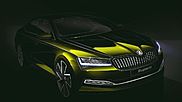 Первое изображение обновленного Skoda Superb