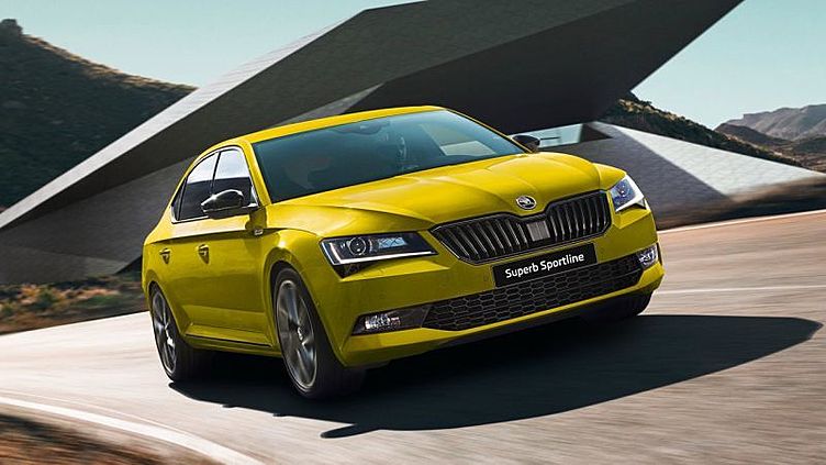 В России начались продажи новой спецверсии Skoda Superb SportLine