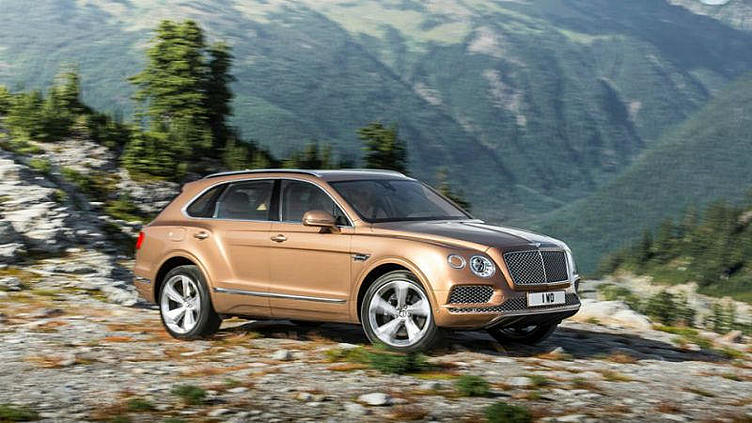 Внедорожник Bentley оснастят часами за 170 тысяч долларов