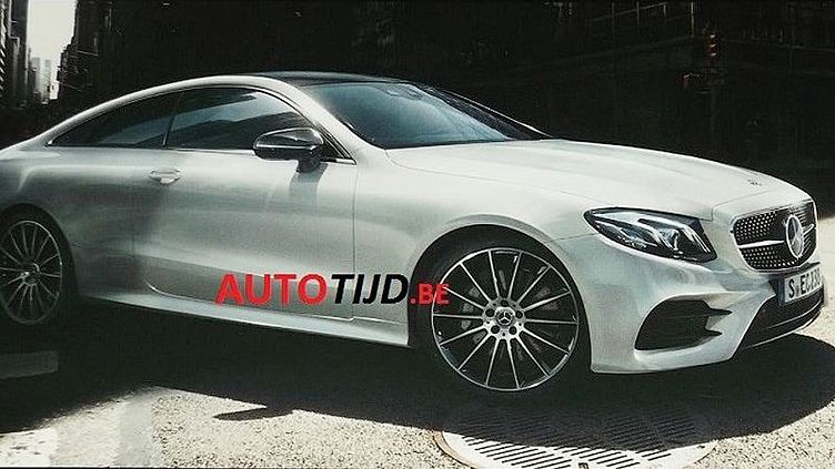 Изображения нового купе Mercedes-Benz E-Class выложили в Сеть Изображения нового купе Mercedes-Benz E-Class выложили в Сеть