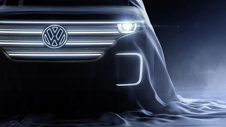 Volkswagen показал тизер «дальнобойного» электрокара Volkswagen показал тизер «дальнобойного» электрокара