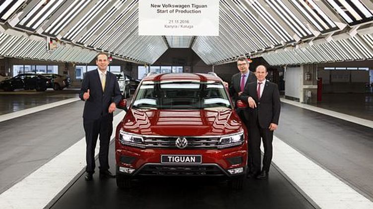 В России стартовал выпуск нового кроссовера Volkswagen В России стартовал выпуск нового кроссовера Volkswagen