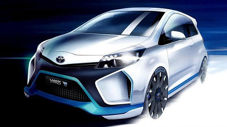 Toyota поставила на свой новый концепт-кар целых четыре мотора