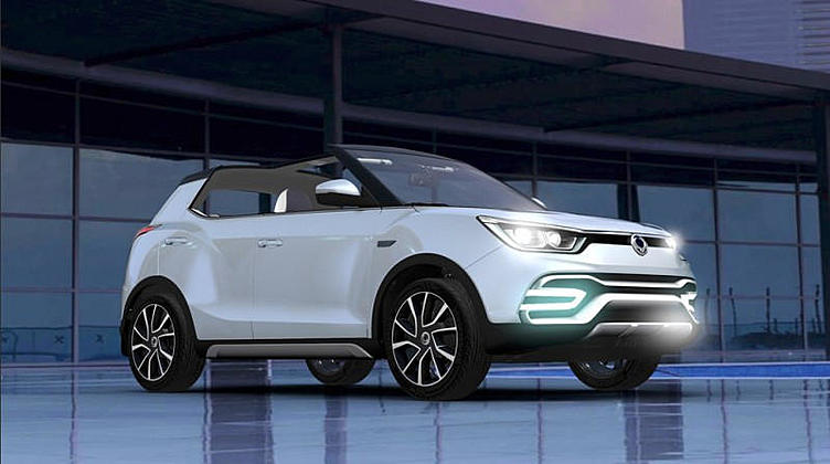 Новый кроссовер SsangYong X100 доедет до России в 2015 году