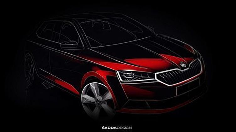 Skoda готовит рестайлинг Fabia к Женеве