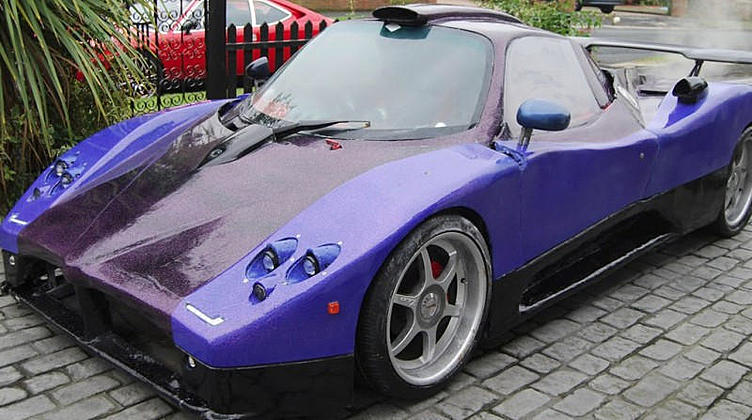 В Великобритании продают реплику Pagani Zonda, собранную из хлама