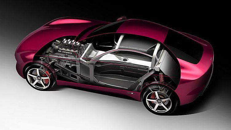 TVR показал «внутренности» нового спорткара TVR показал «внутренности» нового спорткара