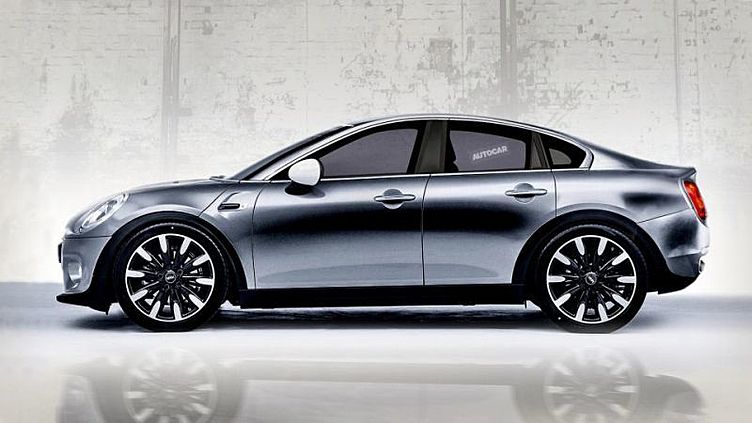 MINI выпустит самый короткий седан в классе MINI выпустит самый короткий седан в классе