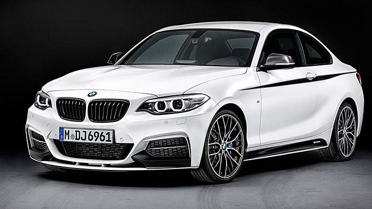 Купе BMW второй серии получило аксессуары M Performance Купе BMW второй серии получило аксессуары M Performance