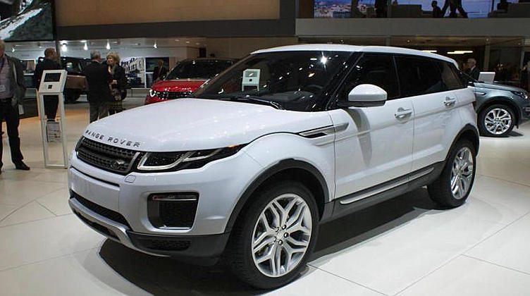 Обновленный Range Rover Evoque стал витриной для многих новинок