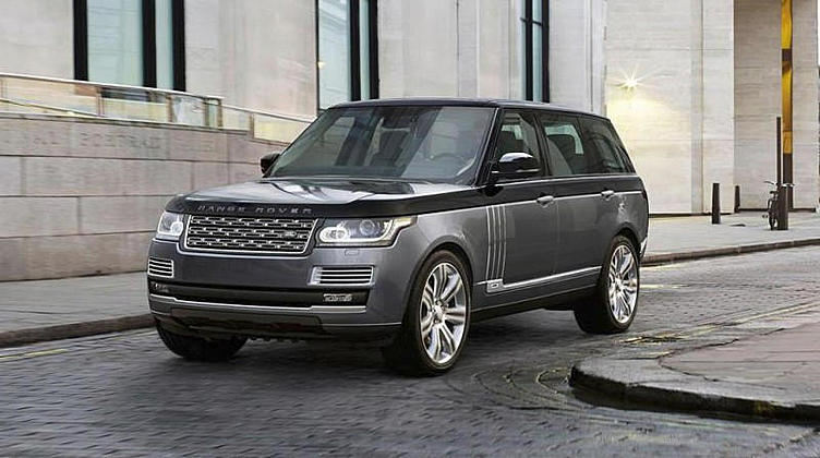 Range Rover представлен в самой роскошной комплектации