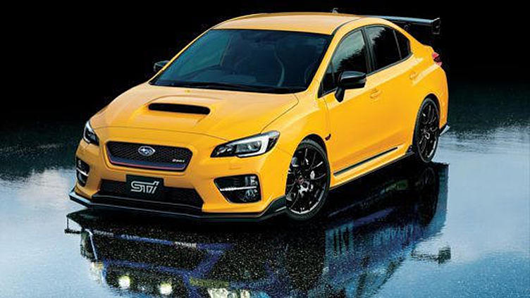 Subaru выпустила мощную и эксклюзивную WRX STI