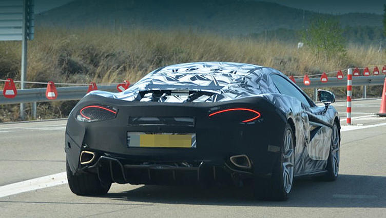Родстер McLaren Sport Series Spider появился на тестах Родстер McLaren Sport Series Spider появился на тестах