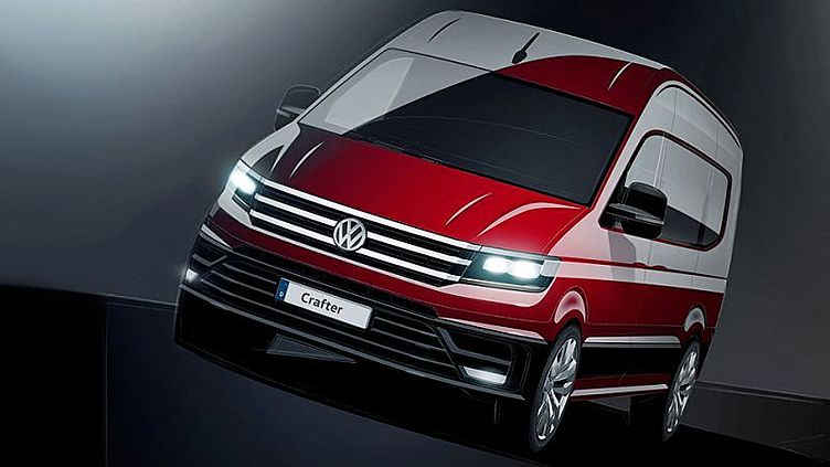 Volkswagen показал дизайн нового Crafter Volkswagen показал дизайн нового Crafter