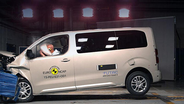 Вэн Peugeot Traveller прошёл тесты Euro NCAP за троих Вэн Peugeot Traveller прошёл тесты Euro NCAP за троих