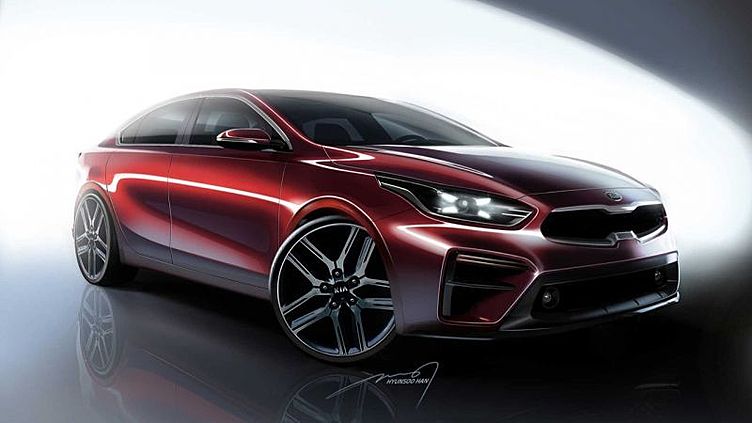 Новый Kia Cerato сделают похожим на Stinger Новый Kia Cerato сделают похожим на Stinger