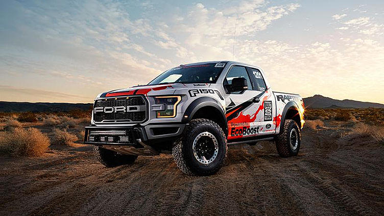 Ford F-150 Raptor подготовили для гонок по пустыне