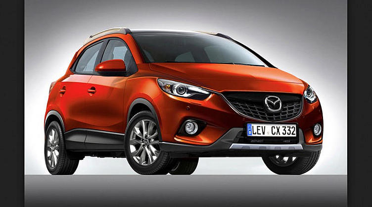Ждать небольшого кроссовера от Mazda осталось недолго Ждать небольшого кроссовера от Mazda осталось недолго