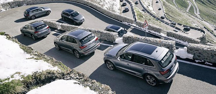 Audi выпустила 6-миллионный автомобиль с полным приводом quattro