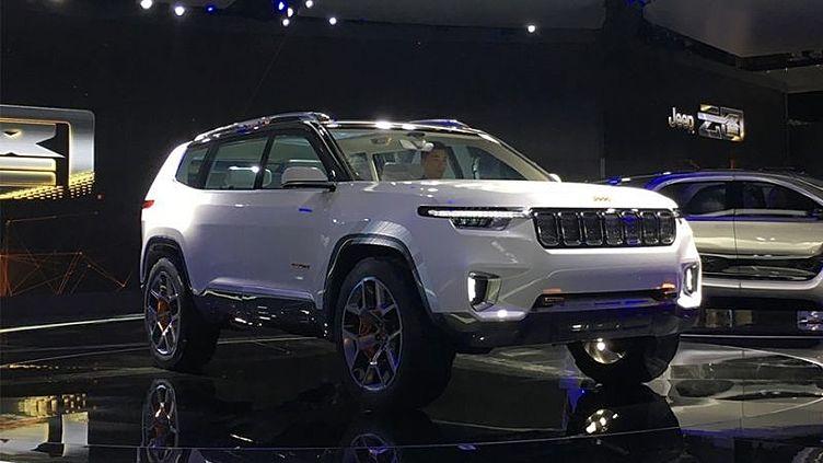 Jeep подготовил для китайцев семиместное «облако» Jeep подготовил для китайцев семиместное «облако»