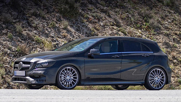 Внешность хэтча Mercedes A-класса не удалось скрыть до премьеры Внешность хэтча Mercedes A-класса не удалось скрыть до премьеры