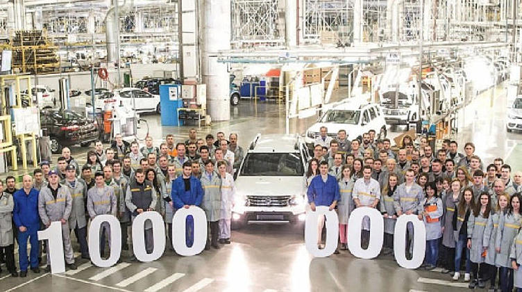 Московский завод Renault выпустил 1-миллионный автомобиль Московский завод Renault выпустил 1-миллионный автомобиль