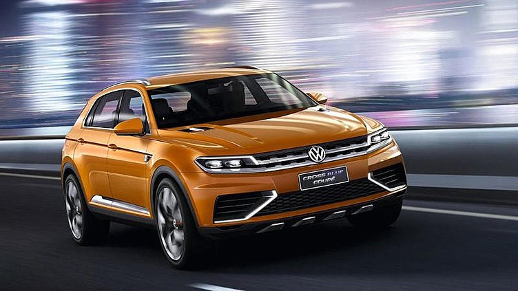 Гибридное купе VW CrossBlue набирает Гибридное купе VW CrossBlue набирает