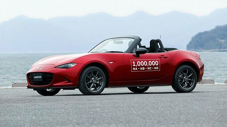 Компания Mazda выпустила миллионный родстер MX-5 Компания Mazda выпустила миллионный родстер MX-5