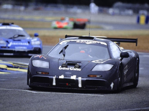 #59 McLaren F1 GTR at the 24 Heures du Mans, 17-18 June 1995