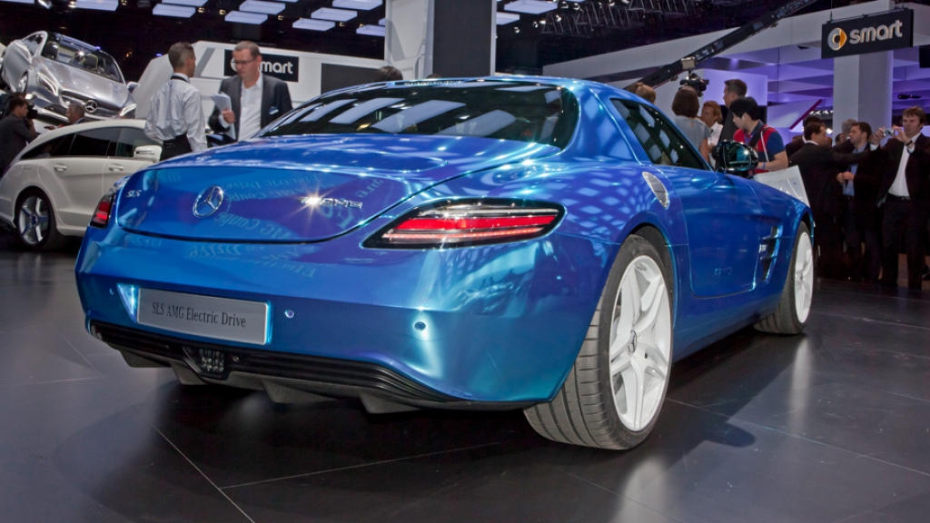 Electric Drive Mercedes двигатель