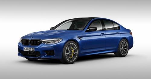 Фото BMW M5 из конфигуратора с колесами модели M 789.