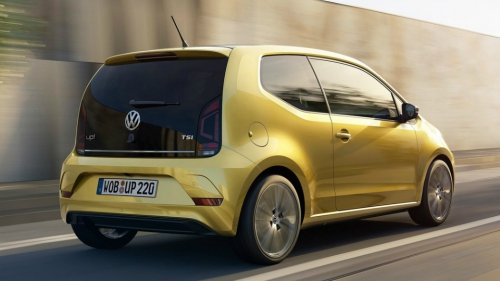 Volkswagen up! оснастили 90-сильным трехцилиндровым двигателем