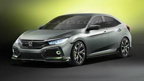 Раскрыт дизайн прототипа нового Honda Civic для Европы