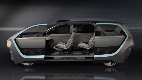 Прототип Chrysler Portal укомплектовали системой распознавания лиц. Фото 1