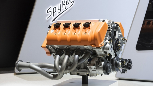 Для голландской компании разработали новый двигатель V8